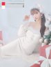 画像26: SALE!【サンタコス 3点セット】【S-Lサイズ/2カラー】ロングスカートサンタコスプレ[YMT]