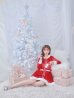 画像6: 【即日発送!】【サンタコス 1点セット】【S-Lサイズ/1カラー】ワンピースコート風サンタ[YMT]