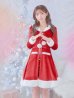 画像13: 【即日発送!】【サンタコス 1点セット】【S-Lサイズ/1カラー】ワンピースコート風サンタ[YMT]