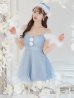 画像21: 【即日発送！】【サンタコス 4点セット】【S-Lサイズ/3カラー】フレアチュールサンタコスプレ[YMT]