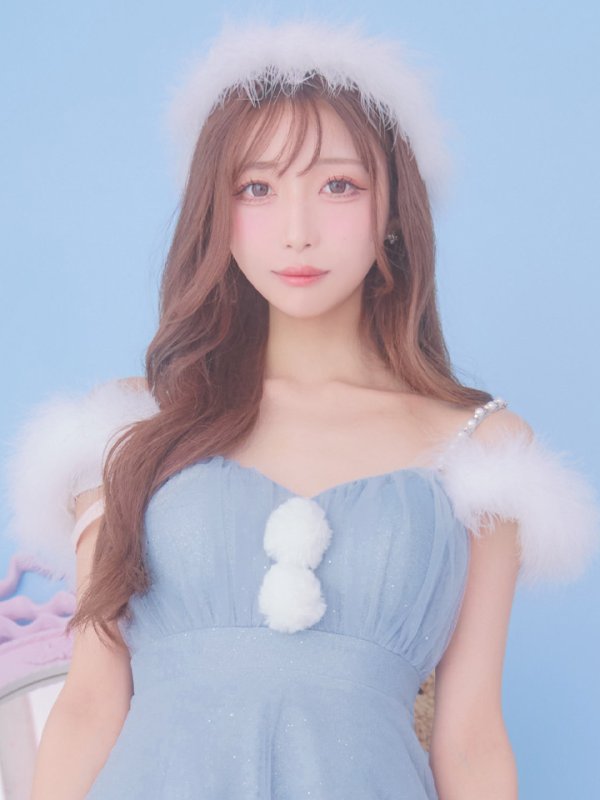 画像37: 【ノベルティ対象】【即日発送！】【サンタコス 4点セット】【S-Lサイズ/3カラー】フレアチュールサンタコスプレ[YMT]