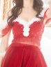 画像17: 即日発送!【サンタコス 5点セット】【S-Lサイズ/2カラー】サテンリボンファーサンタコスプレ[YMT]