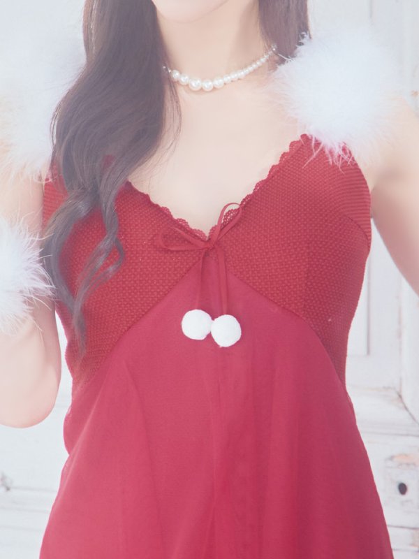 画像16: SALE!【サンタコス 5点セット】【S-Lサイズ/1カラー】ベビードールサンタコスプレ[YMT]