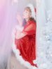 画像8: SALE!【サンタコス 4点セット】【S-Lサイズ/1カラー】ベロアパールフレアスカートサンタコスプレ[YMT]