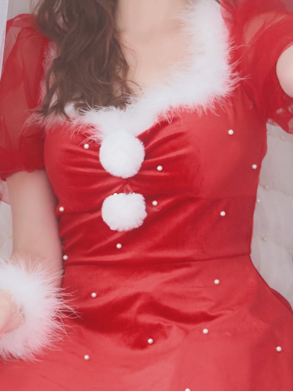 画像16: SALE!【サンタコス 4点セット】【S-Lサイズ/1カラー】ベロアパールフレアスカートサンタコスプレ[YMT]