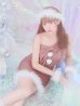 画像1: 【即日発送】【サンタコス4点セット】【S-Lサイズ/1カラー】ワンショルダーリボンサンタコスプレ[YMT] (1)
