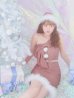 画像7: 【即日発送】【サンタコス4点セット】【S-Lサイズ/1カラー】ワンショルダーリボンサンタコスプレ[YMT]