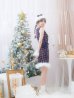 画像6: SALE!【サンタコス 4点セット】【S-Lサイズ/2カラー】サイドリボンツイードサンタコスプレ[YMT]