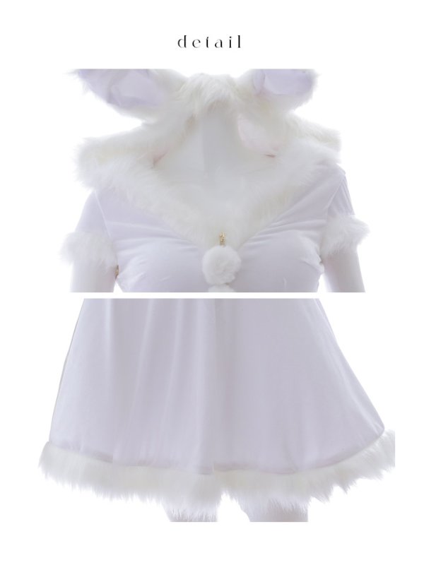 画像35: 【即日発送】【サンタコス 5点セット】【XS-XLサイズ/4カラー】セットアップバニーフレアサンタ[OF03]