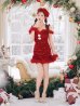 画像13: 【即日発送！】【サンタコス 5点セット】【XS-XLサイズ/3カラー】セットアップフレアミニサンタ[YMT]