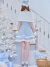 画像13: 【即日発送！】【サンタコス 5点セット】【XS-XLサイズ/3カラー】ケープ付きフレアサンタコスプレ[YMT]