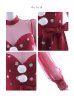 画像46: 【即日発送！】【サンタコス 4点セット】【XS-XLサイズ/1カラー】チュールロングスリーブハイネックサンタ[YMT]