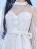 画像28: 【即日発送！】【サンタコス 4点セット】【XS-XLサイズ/1カラー】チュールロングスリーブハイネックサンタ[YMT]