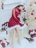画像39: 【即日発送！】【サンタコス 4点セット】【XS-XLサイズ/1カラー】チュールロングスリーブハイネックサンタ[YMT]