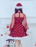 画像34: 【即日発送！】【サンタコス 4点セット】【XS-XLサイズ/1カラー】チュールロングスリーブハイネックサンタ[YMT]