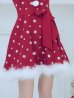 画像36: 【即日発送！】【サンタコス 4点セット】【XS-XLサイズ/1カラー】チュールロングスリーブハイネックサンタ[YMT]