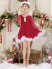 画像9: 【即日発送】【サンタコス 3点セット】【XS-XLサイズ/2カラー】シアーチュールオフショルダーサンタコスプレ[YMT]