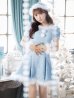 画像28: 【即日発送！】【サンタコス 4点セット】【XS-XLサイズ/3カラー】ツイードビジュープリーツスカートサンタコスプレ[YMT]