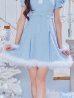 画像16: 【即日発送！】【サンタコス 4点セット】【XS-XLサイズ/3カラー】ツイードビジュープリーツスカートサンタコスプレ[YMT]