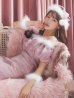 画像1: SALE!【サンタコス4点セット】【S-Lサイズ/1カラー】オーガンジーオフショルダーサンタコスプレ[YMT] (1)