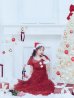 画像13: 【即日発送！】【サンタコス 3点セット】【S-Lサイズ/1カラー】シースルーフリルチュールサンタコスプレ[YMT]