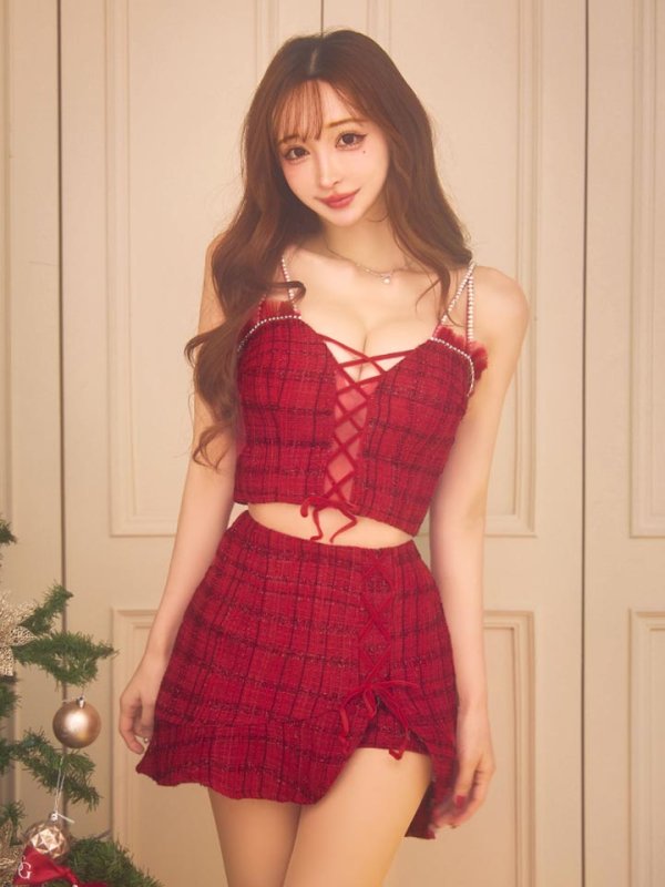 モデル:真優川咲　身長:159cm　着用サイズ:Sサイズ