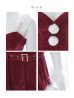画像22: 【即日発送】【サンタ】クラシカルベルト付きサンタコスプレ【コスプレ6点セット】【XS-Lサイズ/3カラー】[OF03]