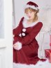 画像23: 【ノベルティ対象】【即日発送】【サンタコス 4点セット】【S-Lサイズ/2カラー】バックリボンフレアワンピースサンタコスプレ[OF01] (23)