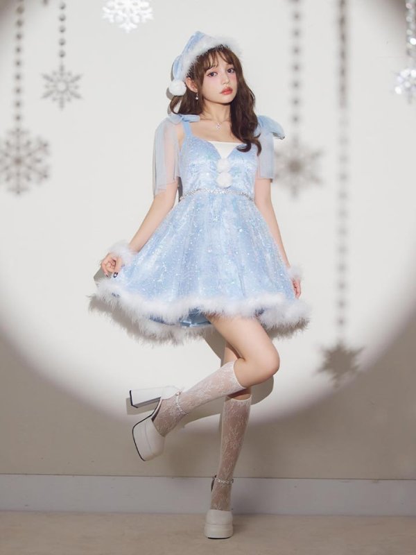 モデル:ちぃぽぽ 身長:158cm　着用サイズ:Sサイズ