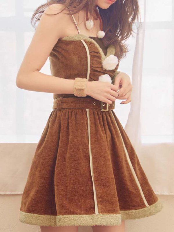 "モデル:吉木千沙都 身長:158cm　着用サイズ:Sサイズ