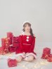 画像31: 【ノベルティ】【即日発送】【サンタ】袖付きシフォンワンピースビジューサンタコスプレ【コスプレ3点セット】【S-Mサイズ/2カラー】[OF03]