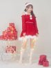 画像35: 【ノベルティ】【即日発送】【サンタ】袖付きシフォンワンピースビジューサンタコスプレ【コスプレ3点セット】【S-Mサイズ/2カラー】[OF03]