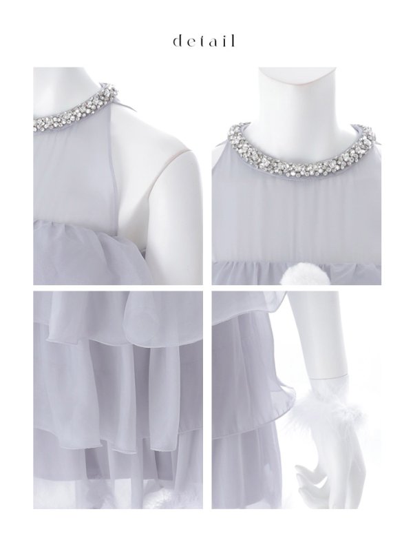 画像32: 【即日発送】【サンタ】アメスリフリルホルターネックサンタコスプレ【コスプレ4点セット】【XS-Lサイズ/2カラー】[OF04]