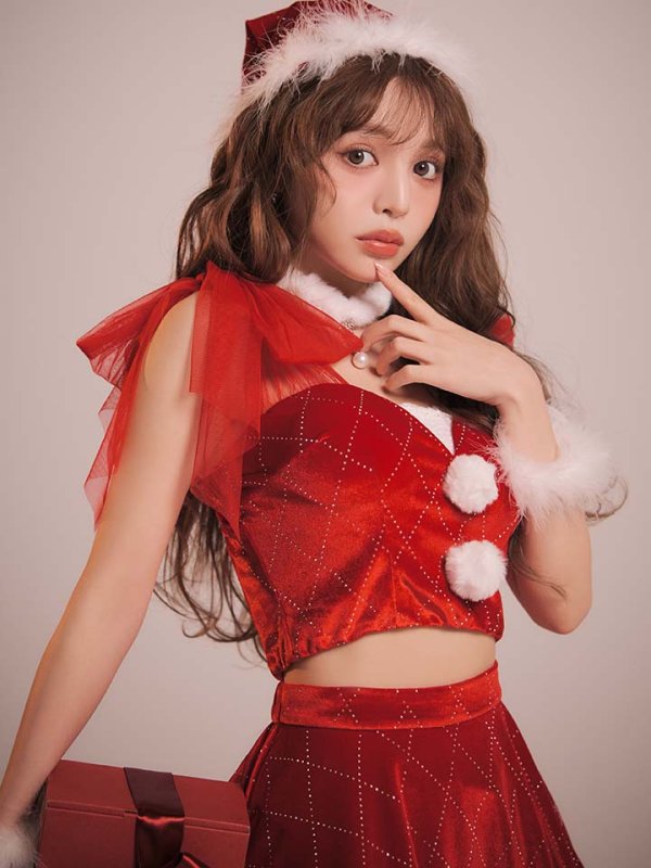 モデル：吉木千沙都（ちぃぽぽ）身長：158cm 着用サイズ：Sサイズ