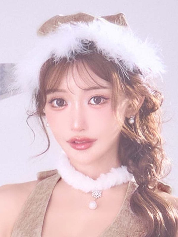 画像35: 【即日発送】【サンタ】ホルターネックジップセットアップサンタコスプレ【コスプレ6点セット】【XS-XLサイズ/2カラー】[OF04]