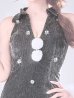 画像16: 【即日発送】【サンタ】スパンコールフラワーサンタコスプレ【コスプレ4点セット】【XS-Lサイズ/2カラー】[OF03]