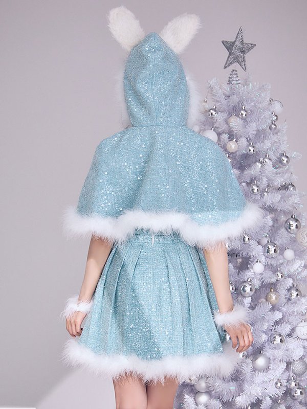 画像13: 【予約 / 11月下旬発送予定】【送料無料！】【サンタ】ウサ耳ケープ【Fサイズ/3カラー】[OF03]