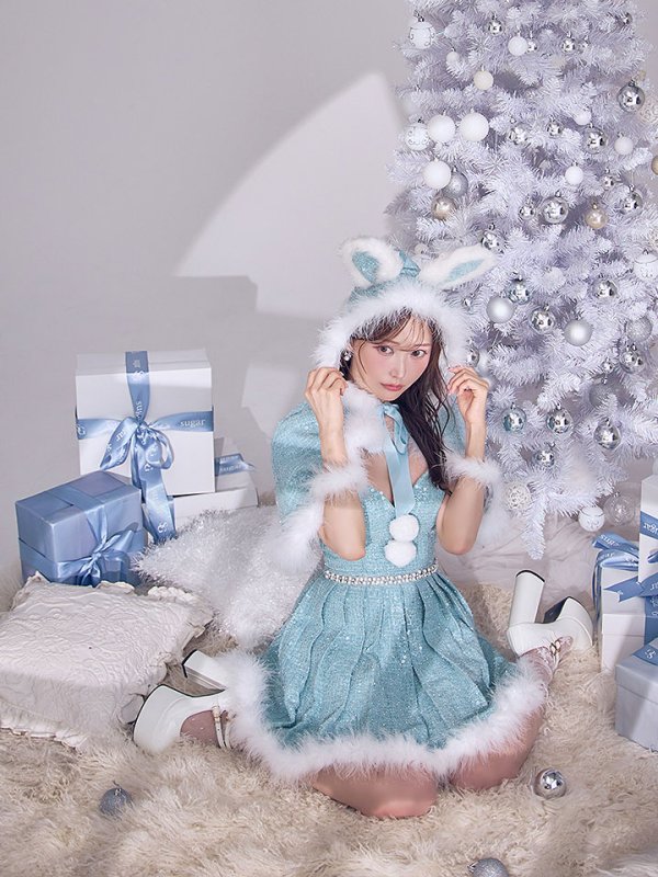 画像9: 【予約 / 11月下旬発送予定】【送料無料！】【サンタ】ウサ耳ケープ【Fサイズ/3カラー】[OF03]