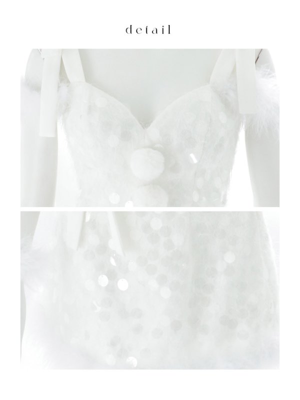 画像19: 【予約 / 12月上旬発送予定】【送料無料！】【サンタ】ラメニットリボンセットアップサンタコスプレ【コスプレ5点セット】【XS-Lサイズ/2カラー】[OF03]