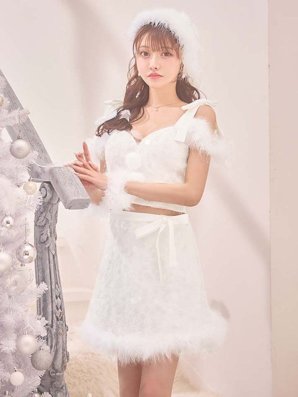 モデル:羽澄まり 身長:158cm　着用サイズ:Sサイズ