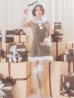 画像24: 【即日発送】【サンタ】ベルト付きファーサンタコスプレ【コスプレ4点セット】【XS-XLサイズ/3カラー】[OF04] (24)