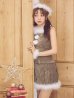 画像30: 【即日発送】【サンタ】ベルト付きファーサンタコスプレ【コスプレ4点セット】[OF01/OF04]