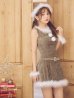画像33: 【即日発送】【サンタ】ベルト付きファーサンタコスプレ【コスプレ4点セット】[OF01/OF04]