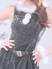 画像25: 【即日発送】【サンタ】ベルト付きファーサンタコスプレ【コスプレ4点セット】[OF01/OF04]