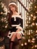 ブラック　モデル：るりぴ　身長：165cm　着用サイズ：Sサイズ
