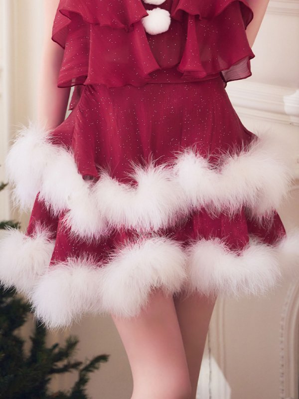 モデル：吉木千沙都（ちぃぽぽ）　身長：158cm　着用サイズ：Sサイズ