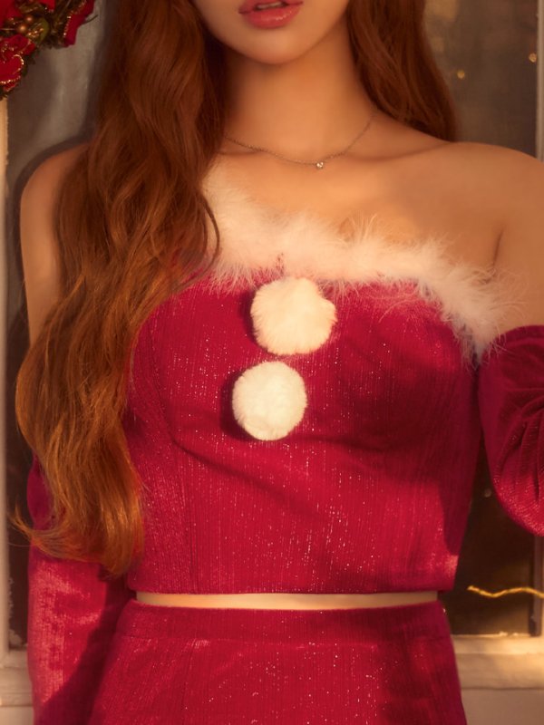モデル：るりぴ　身長：165cm　着用サイズ：Sサイズ