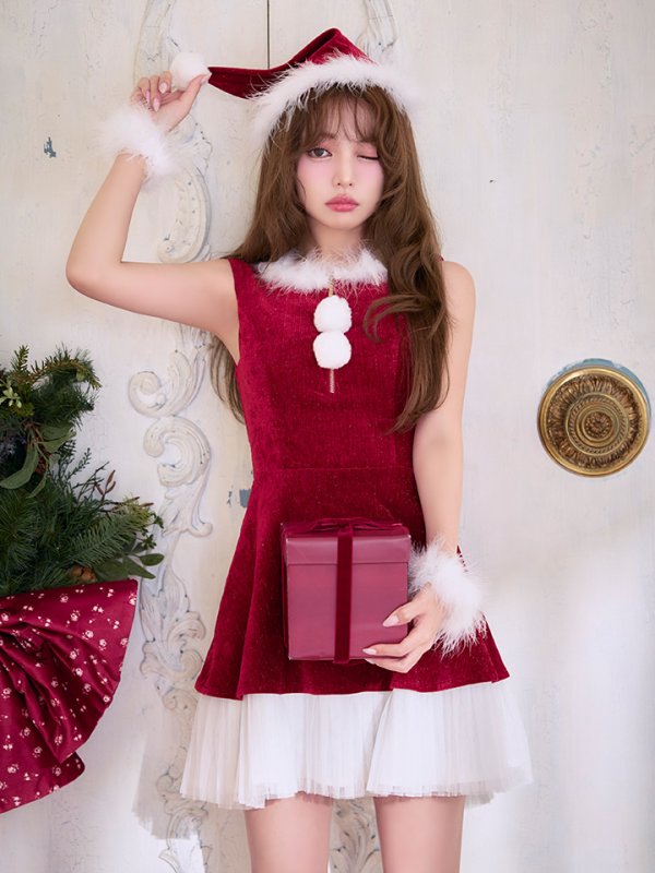 モデル：吉木千沙都（ちぃぽぽ）　身長：158cm　着用サイズ：Sサイズ