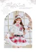 画像2: 【即日発送】【サンタ】ロゼチェックビジューライントナカイ【Malymoon/マリームーン】【コスプレ11点セット】【フリーサイズ/1カラー】[OF03] (2)