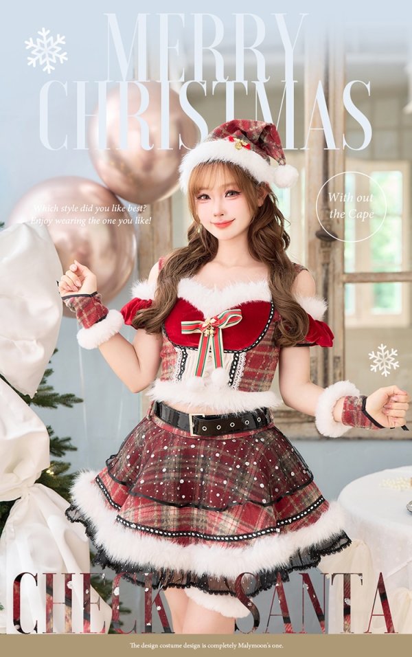 画像9: 【即日発送】【サンタ】エトワールクラシックベルサンタイ【Malymoon/マリームーン】【コスプレ11点セット】【SMサイズ/1カラー】[OF03]